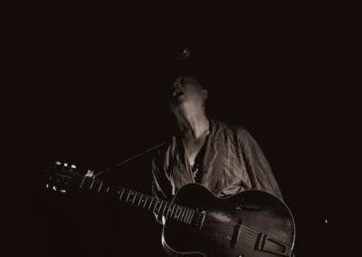 Photos live, Glabre live, solo musical, chant, guitare